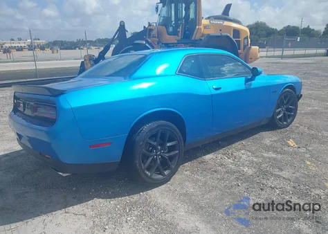 2023 Dodge Challenger R/T из США, поврежденный, VIN 2C3CDZBT6PH610914